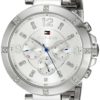 Tommy Hilfiger Women's 1781532 Sport Lux Analog Display Quartz Silver Watch - $59.95