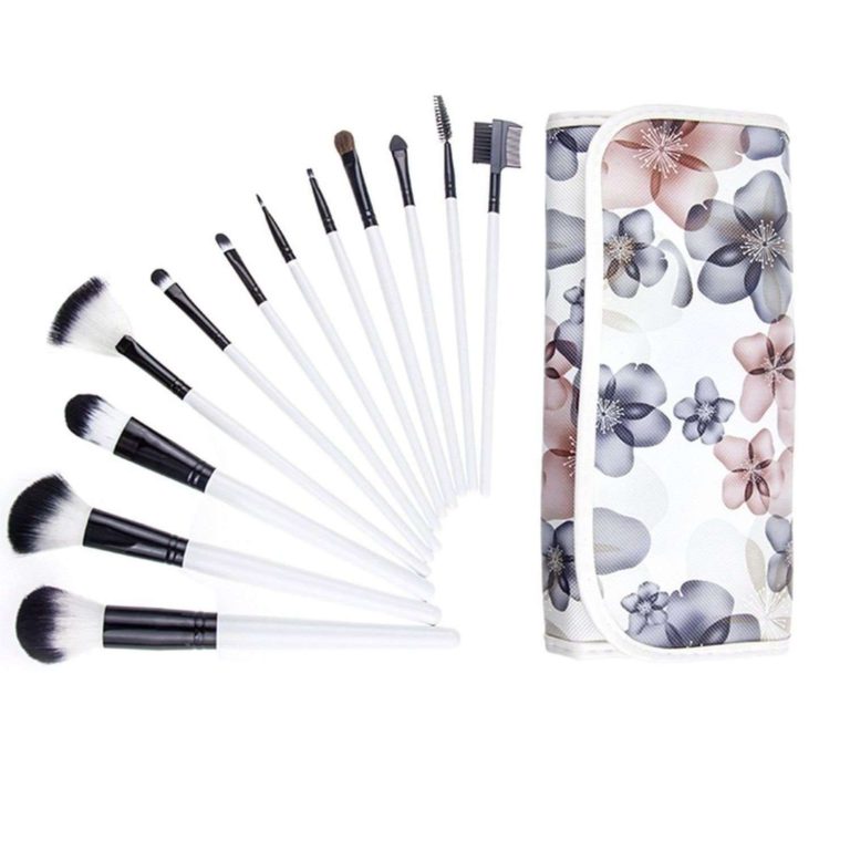 Unimeix Professional 12 Pcs Makeup Cosmetics Brushes Set Kits With Flower (Bl.. - $13.95