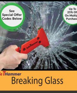 Safethammer Seatbelt Cutter Window Breaker For Car Emergency Kit (Pack Of 2) - $21.95