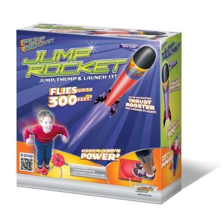 Original Geospace Jump Rocket - Launcher And 3 Rocket Set - $19.95