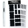 Laminas 50 Chalkboard Labels Kit Complete Bundle Pack Jars Tins Or Any Other .. - $8.95