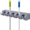 Rockbirds T56 Wall Mounted Mop And Broom Holder Storage Solutions For Broom H.. - $28.95