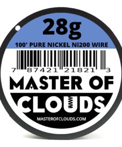Ni200 - 100 Ft 28 Gauge Awg Pure Nickel 200 Non Resistance Wire 0.32Mm 28G 100' - $10.95