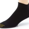 Gold Toe Men's Cotton Liner Athletic Sock 6-Pack Black 2 Pk (12 Pair) 10-13 - $11.95