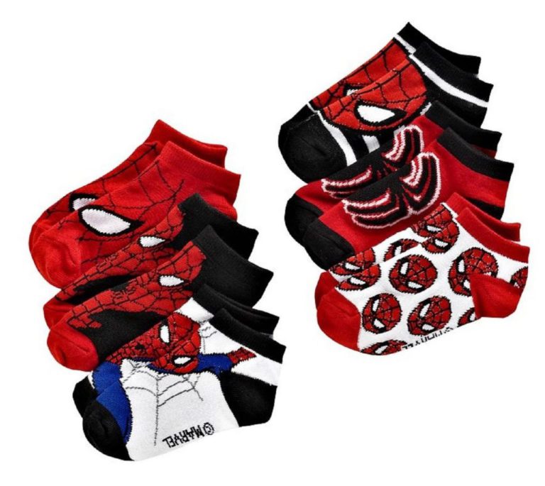 Spiderman Toddler Socks 6Pk 2T - 4T - $17.95