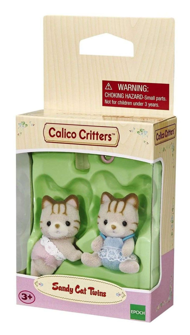 Calico Critters Sandy Cat Twins Doll - $14.95