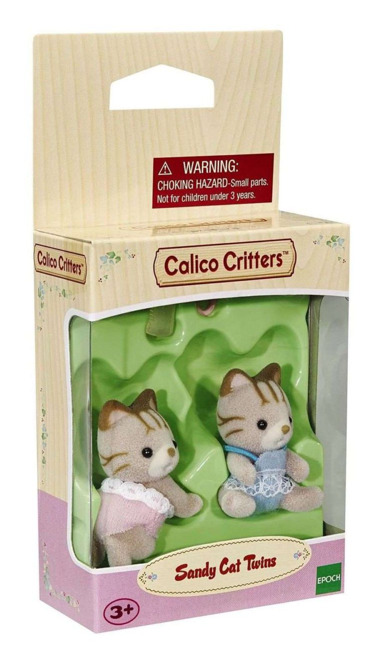 Calico Critters Sandy Cat Twins Doll - $14.95