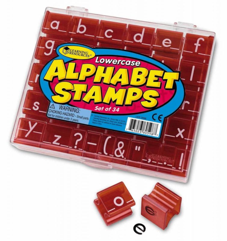 Learning Resources Lowercase Alphabet Stamps - $12.95