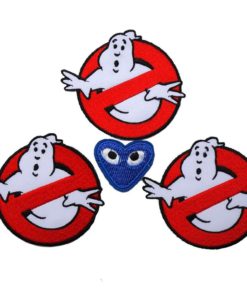 Lot Of 3 Ghostbusters Embroidered Iron On Patches And 1 Play Patch - $23.95