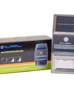 Solar Motion Sensor Light Outdoor - Pir Sensor Stainless Steel Solar Powered .. - $24.95