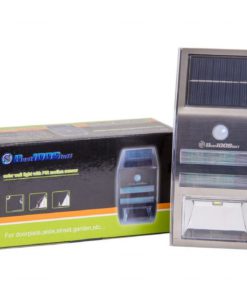 Solar Motion Sensor Light Outdoor - Pir Sensor Stainless Steel Solar Powered .. - $24.95