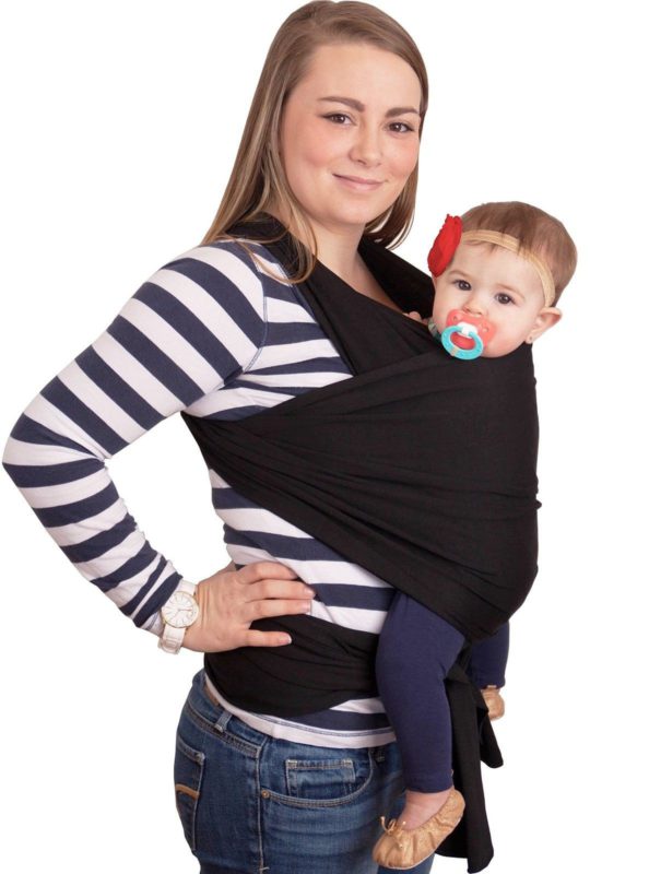 Lifetime Guarantee 4-In-1 Cuddlebug Baby Wrap Carrier | Soft Baby Carrier | B.. - $34.95