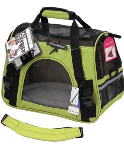 Oxgord Airline Approved Pet Carriers W/ Fleece Bed For Dog & Cat Spinach Green - $29.95