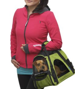 Oxgord Airline Approved Pet Carriers W/ Fleece Bed For Dog & Cat Spinach Green - $29.95