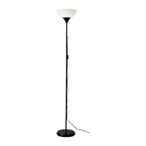 Ikea 101.398.79 NOT Floor Uplight Lamp, 69-Inch, Black/White NOT Floor Lamp Without Light Bulb - $26.95