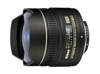 Nikon AF DX NIKKOR 10.5mm f/2.8G ED Fixed Zoom Fisheye Lens with Auto Focus for Nikon DSLR Cameras - $815.95