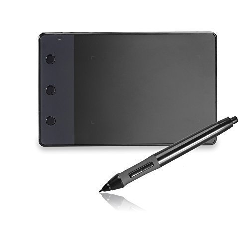 Huion 4X2.23 inches USB Art Design Graphics Drawing Tablet Digital Pen Signature Pad Board with Kenting Cleaning Cloth H420 - $35.95
