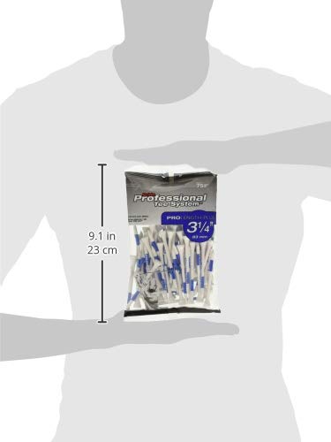 Pride Professional Tee System, 3-1/4 inch ProLength Plus Tee 75 count White - $10.95