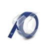 DYMO 3D Plastic Embossing Labels for Embossing Label Makers, White Print on Blue, 3/8'' x 9.8', 1-roll Pack (520106) Standard Packaging - $8.95
