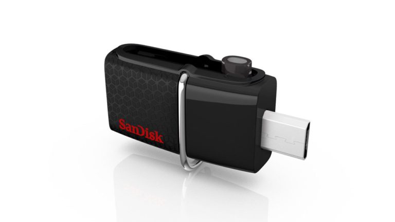 SanDisk Ultra 64GB USB 3.0 OTG Flash Drive With micro USB connector For Android Mobile Devices(SDDD2-064G-G46) - $19.95