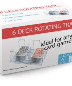 Revolving Card Holder 1-6 Deck - $14.95