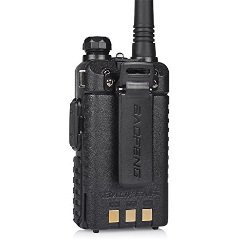 Baofeng UV-5RTP Tri-Power 8/4/1W Two-Way Radio Transceiver (Upgraded Version of UV-5R with Tri-Power), Dual Band 136-174/400-520MHz True 8W High Power Two-Way Radio - $46.95