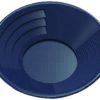 SE GP1014BL14 14” Blue Plastic Gold Pan with Two Types of Riffles 14" - $9.95