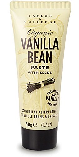 Taylor & Colledge Paste Tube, Organic Vanilla, 1.7 Ounce Vanilla Bean - $12.95
