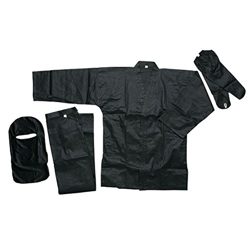 Ace Martial Arts Supply Black Ninja Uniform 4 - $46.95