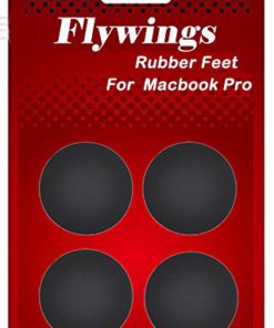 Flywing AP-0001 for Apple MacBook Pro A1278/A1286/A1297 Replacement Rubber Feet/Foott Kit 13"/15"/17", 4 Count - $9.95