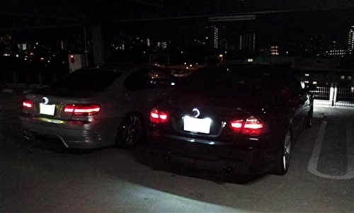 iJDMTOY (1) White LED Illuminated Emblem Background Lighting Kit For BMW Front Hood or Rear Trunk 3.25-Inch 82mm Roundel Emblem Xenon White - $14.95