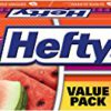 Hefty Slider Jumbo Food Storage Bags - 2.5 Gallon Size, 9 Boxes of 12 Bags (108 Total) 108 Count - $19.95