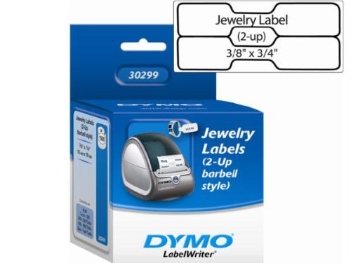 Dymo Jewelry Labels - 0.47" x 2.13" - 1500 x Label - $59.95