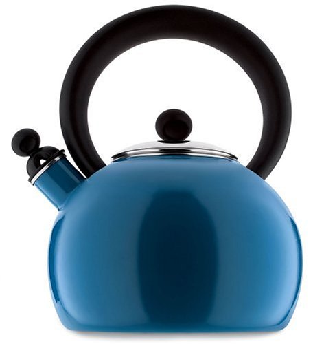 Copco 2503-1345 Bella Enamel-on-Steel Tea Kettle, 2-Quart, Blue - $36.95