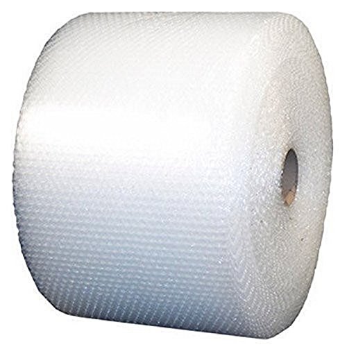 USPACKSHOP up-12-175-15 175' 3/16" Small Bubble Cushioning Wrap Perforated Every 12", 12" Wide 1 Pack - $14.95