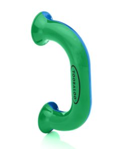 (Blue/Green) Toobaloo Auditory Feedback Phone – Accelerate reading fluency, comprehension and pronunciation with a reading phone. Green/Blue Single - $12.95
