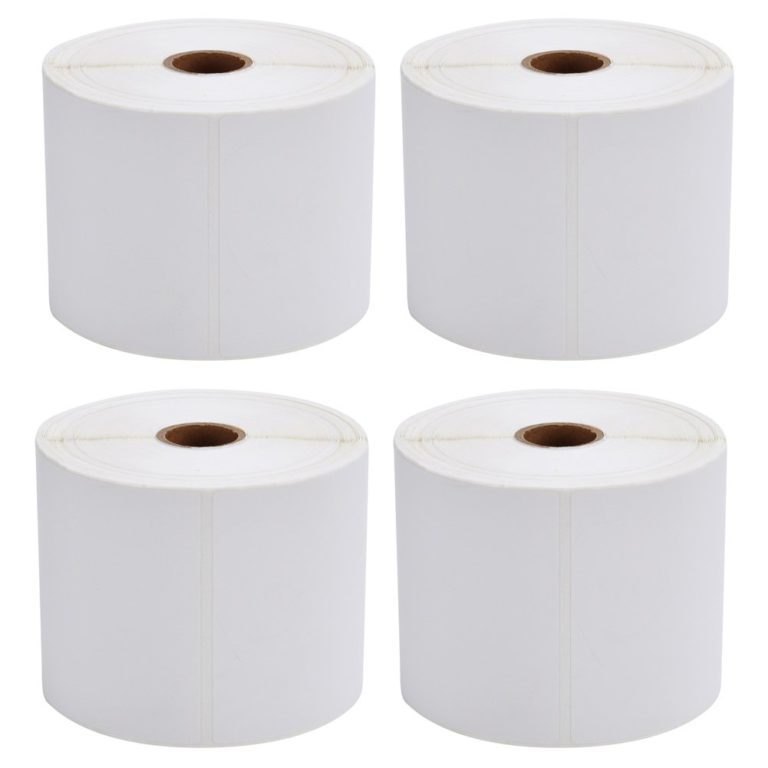 MFLABEL 4 Rolls of 450 Direct Thermal Shipping Labels 4x6 for Zebra 2844 Zp-450 Zp-500 Zp-505 - $36.95