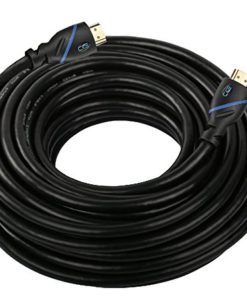 50ft (15.2M) High Speed HDMI Cable Male to Male with Ethernet Black (50 Feet/15.2 Meters) Supports 4K 30Hz, 3D, 1080p and Audio Return CNE59007 50 Feet 1 Pack - $22.95