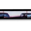 Rally Panoramic 5-Panel Rearview Mirror (91515) 5 Panel Mirror Black - $83.95