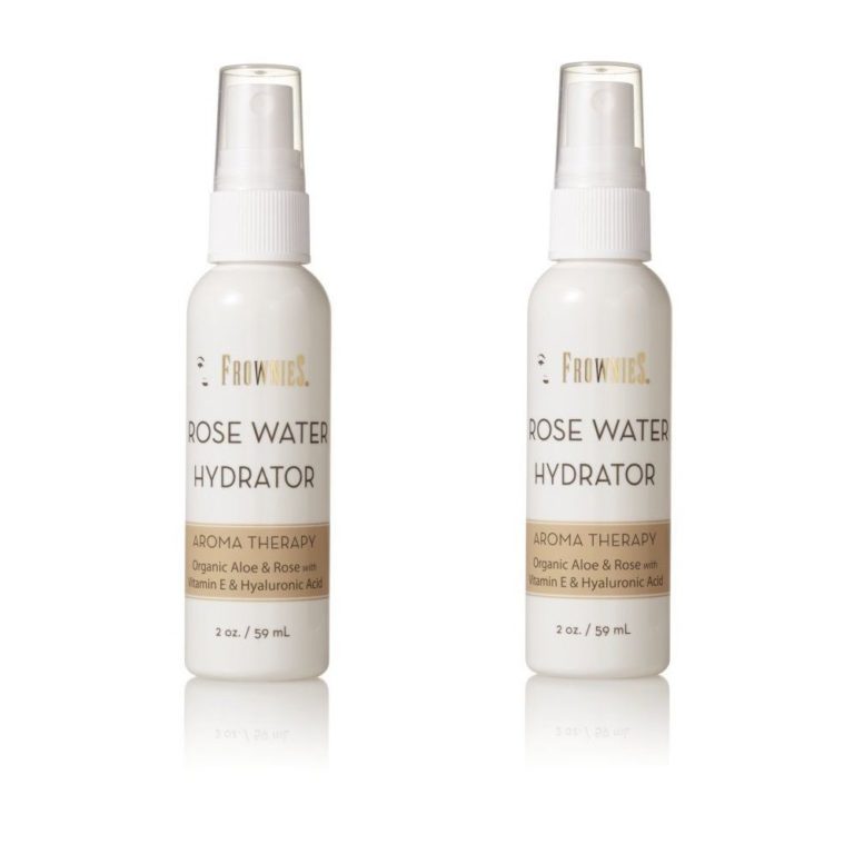 Frownies Rose Water Hydrator Spray, 2-Ounce Spray Bottle (Pack of 2) - $44.95