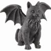Winged Cat Gargoyle Statue Figurine Myth Fantasy - $18.95