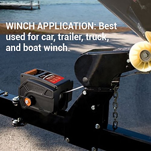 Master Lock Electric Winch, Portable 12-Volt DC Electric Winch, 2953AT - $90.95