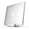 UPPERCASE KRADL Air Small Profile Aluminum Vertical Stand for MacBook Air Silver White - $40.95