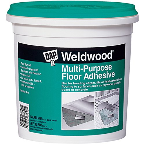 Dap 00141 Multi-Purpose Floor Adhesive, 1-Quart Quart - $11.95