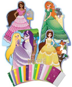 The Orb Factory Sticky Mosaics Princesses Kit princess kit - $24.95