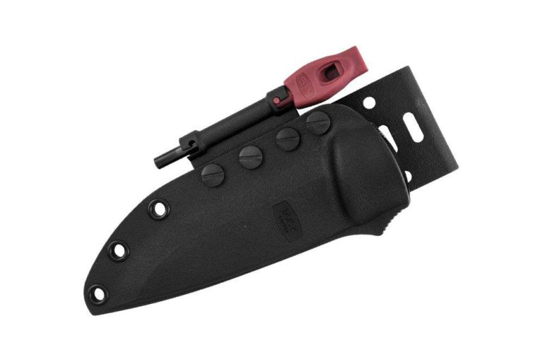 Buck Knives 0863BRS Selkirk Fixed Blade Knife with Fire Striker and Nylon Sheath,Brown - $59.95