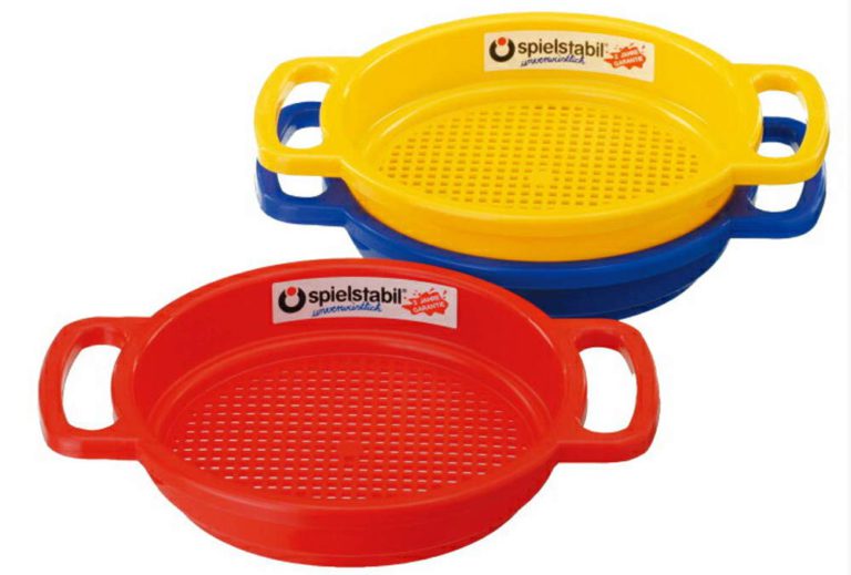 Spielstabil Large Sand Sieve (Made in Germany) - Sold Individually - Colors Vary - $13.95