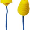 Plugfones Guardian Earplug / Earbud Hybrid - Blue Cable and Yellow Plugs - $29.95
