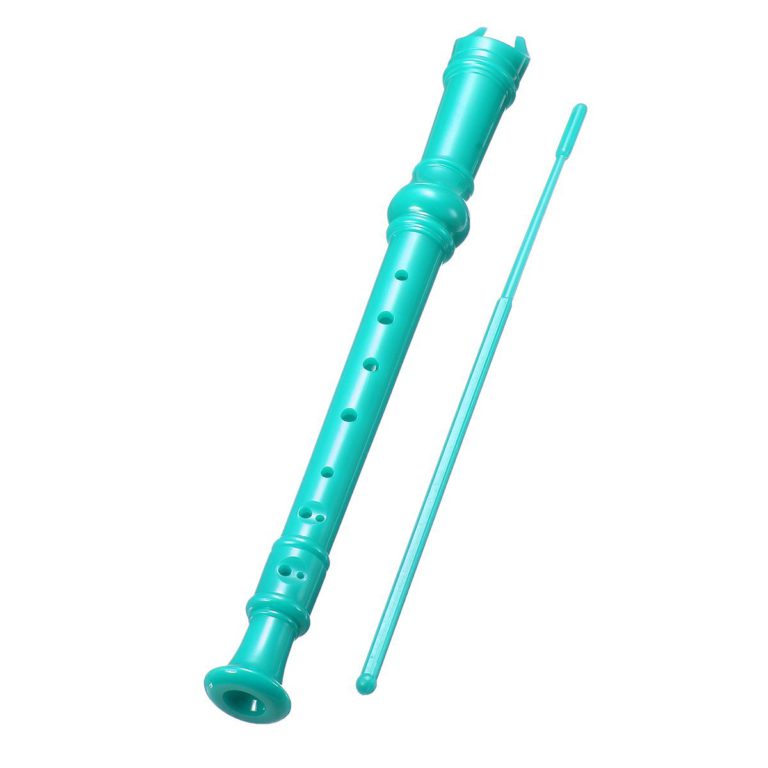 KINGSO 8-Hole Soprano Descant Recorder With Cleaning Rod + Case Bag Music Instrument (Green) Green - $11.95