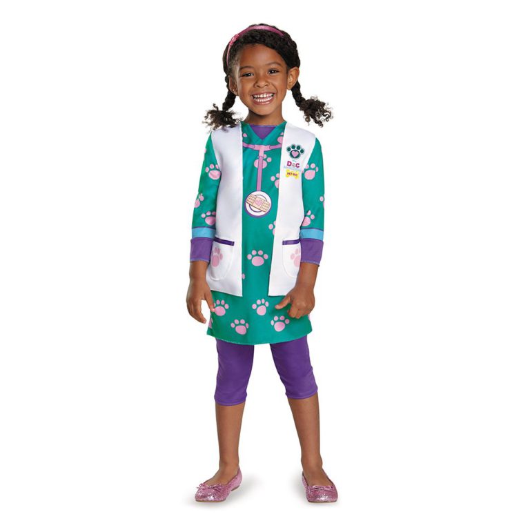 Disguise Doc McStuffins Pet Vet Classic Toddler/Child Costume- Medium (3T-4T) One Color - $28.95